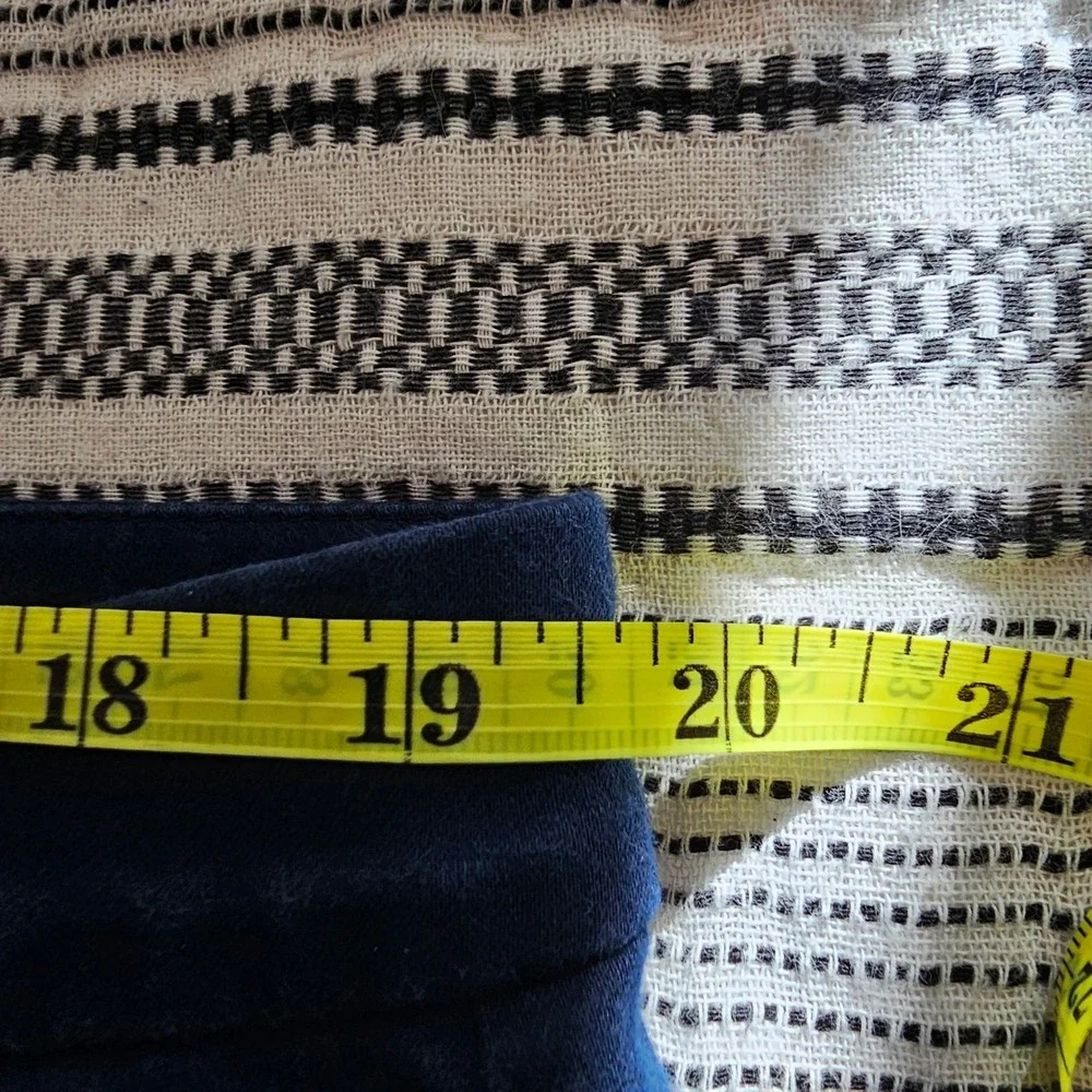 Lauren Ralph Lauren Women's Navy Blue Stretch Straight Leg Pants Size 16W - Picture 4 of 6